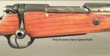 HOLLAND & HOLLAND 375 H&H- MADE ABOUT 1956- REMINGTON MOD. 30 ACTION- 24 1/2" Bbl.- OPEN SIGHTS- DEEP MAGAZINE BOX- ACCURATE RIFLE - 2 of 5