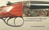 WEBLEY & SCOTT 28 BORE MOD 710 BOXLOCK EJECT- 1 of only 9 MOD 710's MADE FROM 1966 to 1970- AS NEW & OVERALL 99%- 100% CASE COLORS- 50% ENGRAVING - 3 of 7