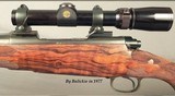 JOE BALICKIE- TOTAL CUSTOM PRE-64 MOD 70 in 30-06- A LOT of DETAIL with a LOT of FEATURES- ENGRAVED by KEN HURST- EXC. WOOD- 1/2 ROUND & OCTAGON Bbl. - 2 of 8
