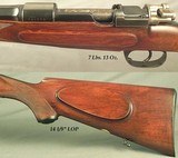 SAUER 30-06- MADE 1930- COMMERCIAL MAUSER ACTION- HALF ROUND HALF OCTAGON w/a FULL LENGTH MACHINED INTEGRAL RIB- BORE as NEW- #'s MATCH - 2 of 5
