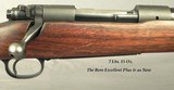 WINCHESTER 270 WIN. MOD. 70 PRE-64- 1961- OVERALL 95% & ALL ORIG.- THE BORE EXC. PLUS & as NEW- BARREL BLUE 98%- RECEIVER BLUE 98%- WOOD 92% - 2 of 5