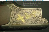 BROWNING 16 GRADE 7 CITORI LIGHTNING- 7 GOLD INLAYS- REMAINS NEW in the BOX & NEVER ASSEMBLED- 28" Bbls.- INVECTOR CHOKES- EXC. WOOD- 97% ENGRAVE - 1 of 5