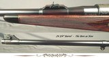 HOLLAND & HOLLAND 308 NORMA MAG.- SINGLE SQUARE BRIDGE COMMERCIAL MAUSER- MADE ABOUT 1969- EXC. WOOD- MODERN TRIGGER- NEVER SCOPED- NICE - 6 of 6