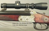 IMMAN MEFFERT 16 x 16 x 8-57JR SUHL MADE DRILLING in 1937- LIGHTWEIGHT ALLOY DURAL FRAME- CLAW MOUNTS with LEUPOLD 1 x 4- 22 LR INSERT- SOLID - 3 of 7