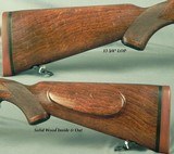 WINCHESTER 375 H&H SUPER GRADE MODEL 70 PRE-64- 1949- A VERY SOLID WORKING RIFLE- THE BORE is as NEW- SOLID STOCK INSIDE & OUT- EXC. MECHANICS - 5 of 6