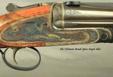 STEPHEN GRANT- 7 x 65R SIDELOCK BEST QUALITY SINGLE SHOT STALKING RIFLE- THE ULTIMATE SINGLE SHOT- OUTSTANDING ENGRAVING by KEITH THOMAS - 4 of 14