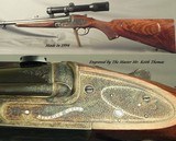 STEPHEN GRANT- 7 x 65R SIDELOCK BEST QUALITY SINGLE SHOT STALKING RIFLE- THE ULTIMATE SINGLE SHOT- OUTSTANDING ENGRAVING by KEITH THOMAS - 2 of 14