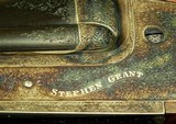 STEPHEN GRANT- 7 x 65R SIDELOCK BEST QUALITY SINGLE SHOT STALKING RIFLE- THE ULTIMATE SINGLE SHOT- OUTSTANDING ENGRAVING by KEITH THOMAS - 13 of 14