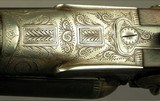 MIDLAND 12 HAMMER TOPLEVER GAME GUN- EXC. ORIG. COND.- MADE in 1935- 28" EXTRACT Bbls.- DOLLS HEAD THIRD BITE- EXC. BORES- 80% ENGRAVING- SOLID P - 7 of 9