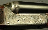 MIDLAND 12 BOXLOCK GAME GUN- MADE in 1936- 28" EXTRACT Bbls.- 1993 BIRMINGHAM PROOF to 2 3/4" FROM 2 1/2"- EXC. BORES- 75% ENGRAVING- 6 - 5 of 6