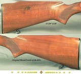 WINCHESTER 270 WIN. MOD 70 PRE-64 FEATHERWEIGHT- MADE in 1960- ORIGINAL PIECE- THE BORE is NEW- VERY HONEST HUNTING GUN- 13 5/8" LOP - 5 of 5