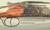 B. RIZZINI 28 & 410- BOTH BBLS. 28"- O/U MOD UPLAND EL CLASSIC- CASE COLOR RECEIVER- VERY NICE WOOD - Dbl. TRIGGERS- 100% COND.- 1997-6 Lbs. 6 Oz - 4 of 7