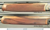 B. RIZZINI 28 & 410- BOTH BBLS. 28"- O/U MOD UPLAND EL CLASSIC- CASE COLOR RECEIVER- VERY NICE WOOD - Dbl. TRIGGERS- 100% COND.- 1997-6 Lbs. 6 Oz - 7 of 7