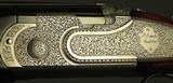 BERETTA 1999 20 BORE JUBILEE GALLERY PREMIUM GRADE- OUTSTANDING WOOD- EXC. ENGRAVING of ROSE & SCROLL- SIDEPLATES- 28" BARRELS- CASED- 6 Lbs. 9 O - 6 of 7