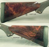 STEPHEN GRANT 450 3 1/4" BPE- EXC. 1888 CLASSIC UNDERLEVER HAMMER EXP.- EXC. BORES- 85% FINE SCROLL ENGRAVING- EXC. WOOD- LOAD INFO- O&L CASE - 5 of 9