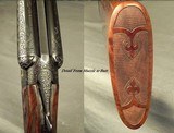 WINCHESTER (CSMC) 28 Ga. BABY FRAME MODEL 21 GRAND AMERICAN- 5 GOLD INLAYS- SUPER ACCURATE ENGRAVING- OUTSTANDING WOOD- BRILEY CHOKES- CASED - 8 of 12