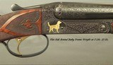 WINCHESTER (CSMC) 28 Ga. BABY FRAME MODEL 21 GRAND AMERICAN- 5 GOLD INLAYS- SUPER ACCURATE ENGRAVING- OUTSTANDING WOOD- BRILEY CHOKES- CASED - 4 of 12