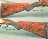 DIXON 12 BIRMINGHAM BOXLOCK GAME GUN- 30" EXTRACT Bbls.- 1993 BIRMINGHAM PROOF to 3" FROM ORIG. 1/4 Oz. PROOF- EXC. BORES- 99% ENGRAVED- SOL - 4 of 6