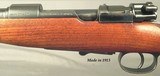 MAUSER 8 x 57- OBERNDORF TYPE B- ACTION WORTH the PRICE- 24" Bbl.- THE BORE as NEW- NEVER DRILLED- 1913- ORIG. EXCEPT for PAD- EVERY # MATCHES - 3 of 6