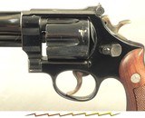 SMITH & WESSON 357 MAGNUM PRE-MODEL 27- MADE in 1956- PINNED 6" BARREL- ALL SERIAL NUMBERS MATCH INCLUDING the GRIPS- OVERALL a 94% PIECE - 6 of 6