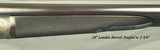 WOODWARD 20 BORE SIDELOCK SxS- "THE AUTOMATIC"- 95% ORIG. CASE COLORS- OUTSTANDING WOOD- LONDON 28" Bbls. INSTALLED in 1980- SUPER COND - 10 of 11