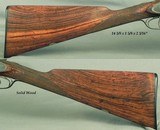 ARMY & NAVY SIDELOCK EJECT 16 BORE- MADE by WEBLEY in 1906 & SOLD by A&N in 1908- 28" Bbls.- DOLLS HEAD THIRD BITE- LONDON PROVED & in PROOF - 4 of 6