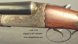 WESTLEY RICHARDS DROPLOCK 12- 32" Bbls.- 1925 TOTALLY ORIG GUN (Except Pad)- "C" BOLTING w/ 3rd BITE- SCALLOPED ACTION- HINGED - 3 of 9