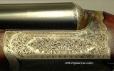 WESTLEY RICHARDS DROPLOCK 12- 32" Bbls.- 1925 TOTALLY ORIG GUN (Except Pad)- "C" BOLTING w/ 3rd BITE- SCALLOPED ACTION- HINGED - 4 of 9