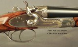 SANDRO LUCCHINI 28 & 20 BORE SIDELOCK HAMMER GUN- BOTH Bbls. 29" CHOPPER LUMP- MADE 2001- NEAR EXHIBITION WOOD- EXC. ENGRAVING- OVERALL 98% - 3 of 10