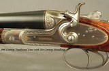 SANDRO LUCCHINI 28 & 20 BORE SIDELOCK HAMMER GUN- BOTH Bbls. 29" CHOPPER LUMP- MADE 2001- NEAR EXHIBITION WOOD- EXC. ENGRAVING- OVERALL 98% - 6 of 10