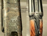 CHAPUIS 470 N. E.- NEW- MOD BROUSSE- VERY NICE WOOD- 95% FLORAL ENGRAVING & GAME SCENE- REMOVABLE BLOCKS in RIB for SCOPE MOUNTS or RED DOT - 5 of 7