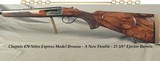 CHAPUIS 470 N. E.- NEW- MOD BROUSSE- VERY NICE WOOD- 95% FLORAL ENGRAVING & GAME SCENE- REMOVABLE BLOCKS in RIB for SCOPE MOUNTS or RED DOT - 1 of 7