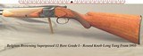 BROWNING BELGIUM 1955 GRADE I 12 BORE- ROUND KNOB-LONG TANG- ORIG. PIECE at 88-90% OVERALL- 28" Bbls.- FACTORY M & F- EXC. PLUS BORES- ORIG. PIEC - 1 of 5