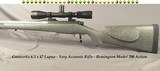 GUNWERKS 6.5 x 47 LAPUA- ACCURATE (3 shots at 300 yards 6/10")- REM. 700 ACTION- TIMNEY CALVIN ELITE TRIGGER- STEEL BOTTOM METAL- STAINLE - 1 of 7