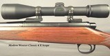 REMINGTON 270 WIN. MODEL 700 BDL- 22" BARREL- MODERN WEAVER CLASSIC 4 X SCOPE- OVERALL 92% CONDITION- THE BORE as NEW- ORIG. PIECE - 2 of 5