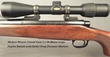REMINGTON 7mm REM. MAG. MODEL 700 CLASSIC- 24" Bbl.- MODERN WEAVER GRAND SLAM 3 x 10-40mm SCOPE- OVERALL 94% CONDITION- THE BORE as NEW - 2 of 5