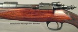 RIGBY 275 (7 x 57 Mauser)- INTERMEDIATE COMMERCIAL MAUSER- 1910 RIFLE- 1908 ACTION- EVERY SERIAL # EVERYWHERE MATCHES- VERY NICE WOOD- 25" - 3 of 7
