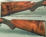 RIGBY 275 (7 x 57 Mauser)- INTERMEDIATE COMMERCIAL MAUSER- 1910 RIFLE- 1908 ACTION- EVERY SERIAL # EVERYWHERE MATCHES- VERY NICE WOOD- 25" - 6 of 7