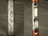 BROWNING BELGIUM FN 22 AUTO GRADE III- EARLY 1958 PIECE- REAR WHEEL SIGHT- EXC. ENGRAVING from 1958- NICE FRENCH WALNUT WOOD- EXC. BORE - 5 of 6