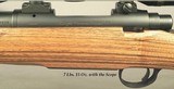 COOPER 250-3000 MOD 54 CLASSIC- KAHLES 3 - 9 x 42 SCOPE- 22" MATCH GRADE Bbl.- VERY NICE WOOD- SATIN BLUE - OVERALL at 99%- 13 7/8" LOP- 7 L - 2 of 5
