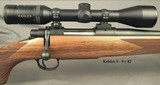 COOPER 250-3000 MOD 54 CLASSIC- KAHLES 3 - 9 x 42 SCOPE- 22" MATCH GRADE Bbl.- VERY NICE WOOD- SATIN BLUE - OVERALL at 99%- 13 7/8" LOP- 7 L - 3 of 5