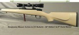HUSQVARNA 257 ROBERTS- HUSQVARNA MAUSER ACTION w/ CLAW EXTRACTOR- 24" 1 in 9" TWIST SHILEN Bbl.- LEUPOLD 2 x 7- ACCURATE- BORE as NEW - 1 of 5