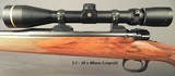 GOUDY & WALDRON 7mmSTW- FULL CUSTOM on a NEAT HUSQVARNA MAUSER- NICE WOOD & METAL- 26" KREIGER Bbl.- LEUPOLD 3.5 x 10- VERY ACCURATE- NEAT STUFF - 3 of 9