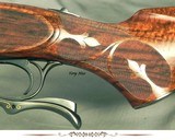 JACK HAUGH & SON- 7 x 57- TOTAL HAUGH ENGRAVED CUSTOM RUGER #1- SUPER WOOD & CHECKERING- NICE ENGRAVING- GREAT WORKMANSHIP- NEAT STUFF - 9 of 9