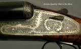ARRIETA 12 SIDELOCK- MOD 871- 1997- 28" EJECT CHOPPER LUMP Bbls.- LIKE BUYING IT NEW- ORIG. & 99% OVERALL COND.- NICE WOOD- 85% ENGRAVING- CASED - 6 of 7