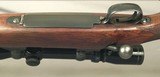 WINCHESTER 375 H&H MOD 70 PRE-64- REMAINS in VERY NICE COND. & ALL ORIG.- 1952- BURRIS 1.5 x 6- OVERALL 92% COND.- BORE as NEW- INTEGRAL FRONT RAMP - 4 of 6