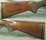 WINCHESTER 375 H&H MOD 70 PRE-64- REMAINS in VERY NICE COND. & ALL ORIG.- 1952- BURRIS 1.5 x 6- OVERALL 92% COND.- BORE as NEW- INTEGRAL FRONT RAMP - 5 of 6
