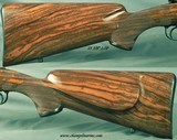 BIESEN 7mm REM. MAG.- COMPLETE CUSTOM with a 1947 PRE-64 MOD. 70 ACTION- A TRUE BIESEN CLASSIC STOCK- WRAP AROUND FLEUR-DE-LIS CHECKERING- OVERALL 98% - 4 of 8