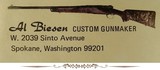 BIESEN 7mm REM. MAG.- COMPLETE CUSTOM with a 1947 PRE-64 MOD. 70 ACTION- A TRUE BIESEN CLASSIC STOCK- WRAP AROUND FLEUR-DE-LIS CHECKERING- OVERALL 98% - 8 of 8