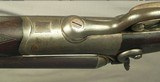THOMAS BLAND 577 3" BPE- EXC. BORES- VERY SOLID UNDERLEVER REBOUNDING HAMMER DBL. RIFLE- 28" STEEL Bbls.- SOLID WOOD- 11 Lbs. 12 Oz.- DOLLS - 4 of 8